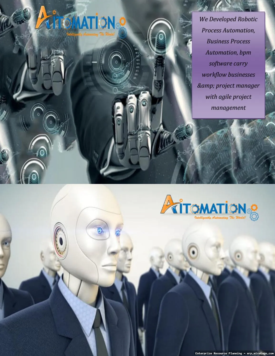 Here are a few options, keeping in mind the ideal length and keywords: Business Process Automation through Advanced ERP Advanced ERP enabling process automation ERP streamlines business process automation