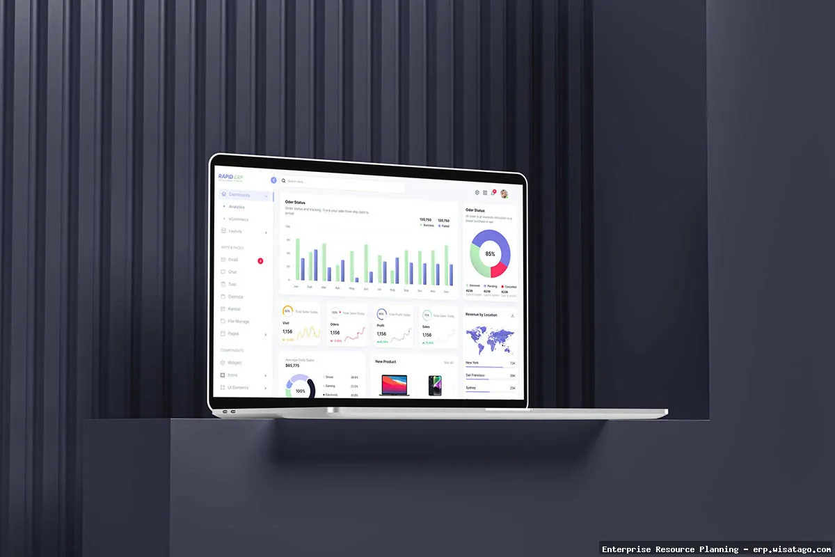 Custom Dashboard Development for Executive ERP