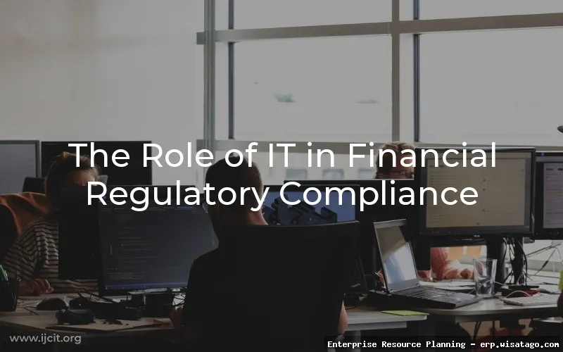 Financial Services ERP, compliant solution.