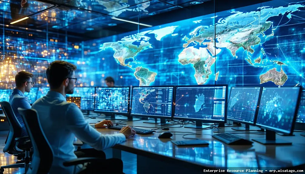 Real-Time Supply Chain Visibility through Modern ERP
